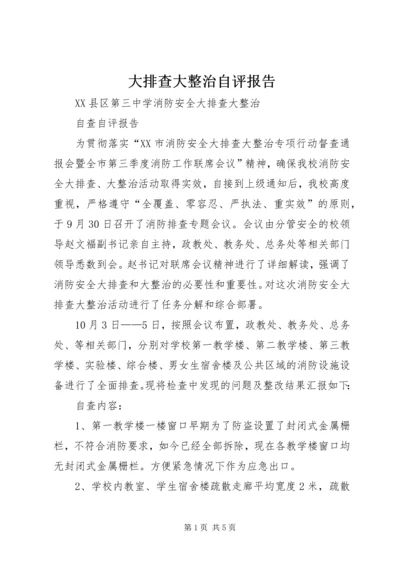 大排查大整治自评报告 (4).docx