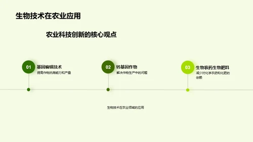 农业科创驱动未来