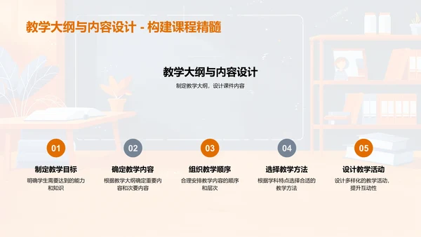 高效教学课件制作PPT模板