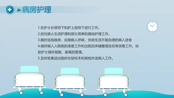 蓝色医疗保险年终工作总结动态PPT