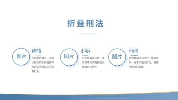 蓝色简约大气法律知识讲座PPT动态模板