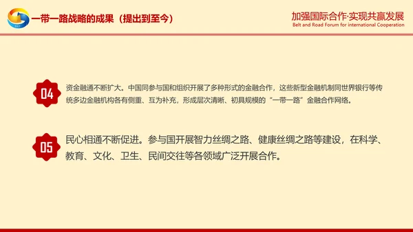 一带一路高峰论坛一带一路介绍PPT模板