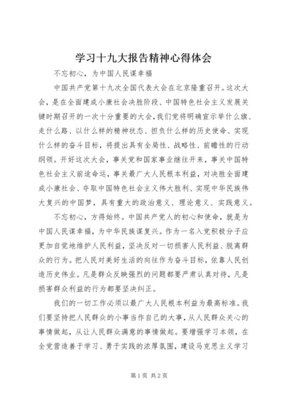 学习十九大报告精神心得体会 (15).docx