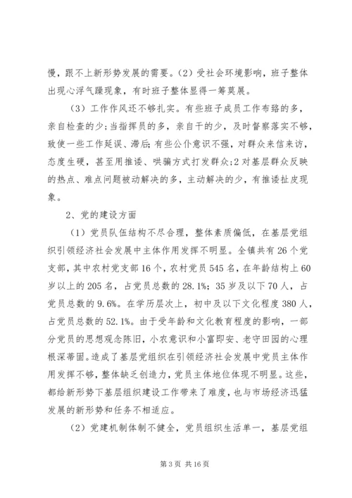 沙溪镇党的群众路线教育实践活动征求意见修改版.docx