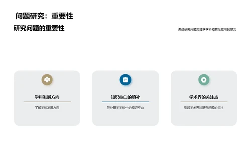 理学探索：研究与实践