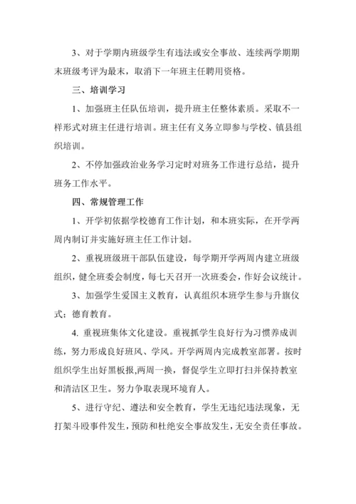 小学班主任管理新规制度.docx