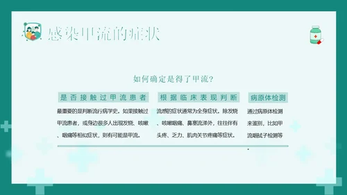 甲流病毒防治甲型流感预防防治专题知识教育PPT甲型流感病毒