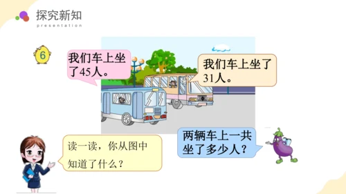 第四单元 第6课时 两位数加、减两位数（教学课件）-一年级数学下册同步高效课堂系列 苏教版 (共28