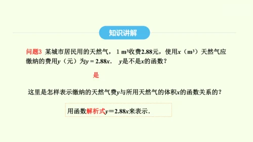 19.1.2第2课时函数的表示方法课件（共25张PPT） 2025年春人教版数学八年级下册