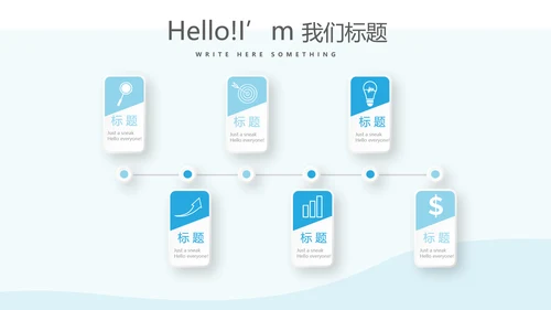 蓝色简约医生述职报告动态PPT