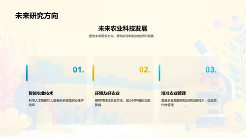 农业科学研究答辩