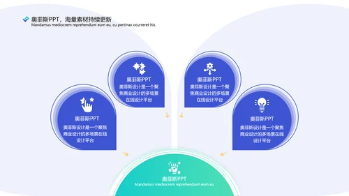简约风蓝绿房地产行业咨询报告
