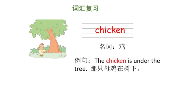 Unit 7 On the farm 复习课件(共47张PPT) -2023-2024学年三年级英语