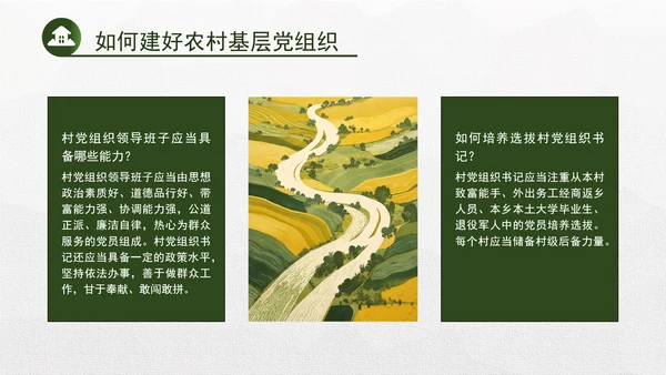 基层党建党课 PPT 建好农村基层党组织