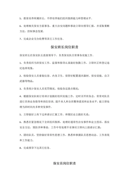 物业管理内部制度汇编模板.docx