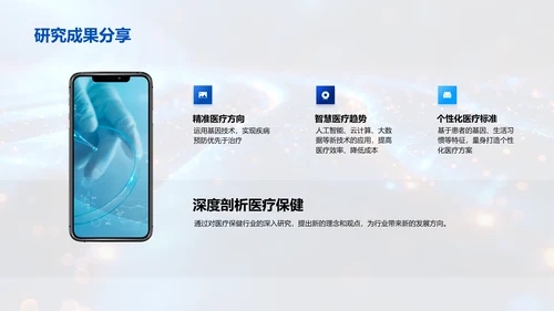 医疗保健行业分析PPT模板