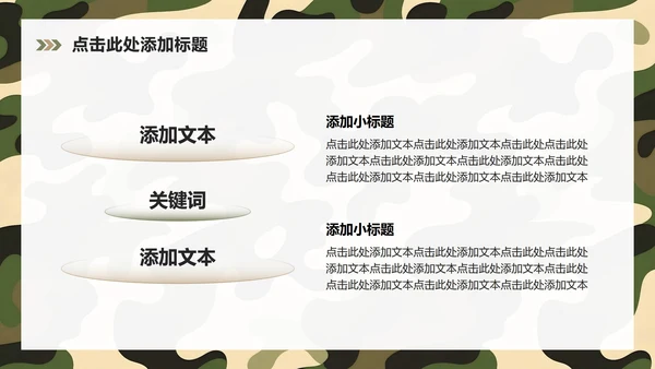 绿色几何商务风军训成果展示汇报PPT模板