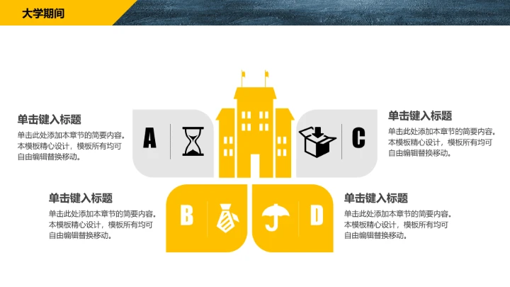 个性化大学生职业生涯规划PPT