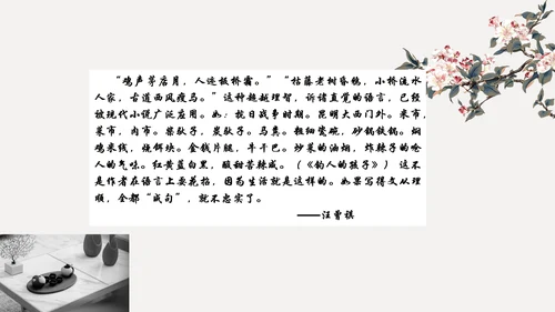 读懂诗化小说课件ppt模板