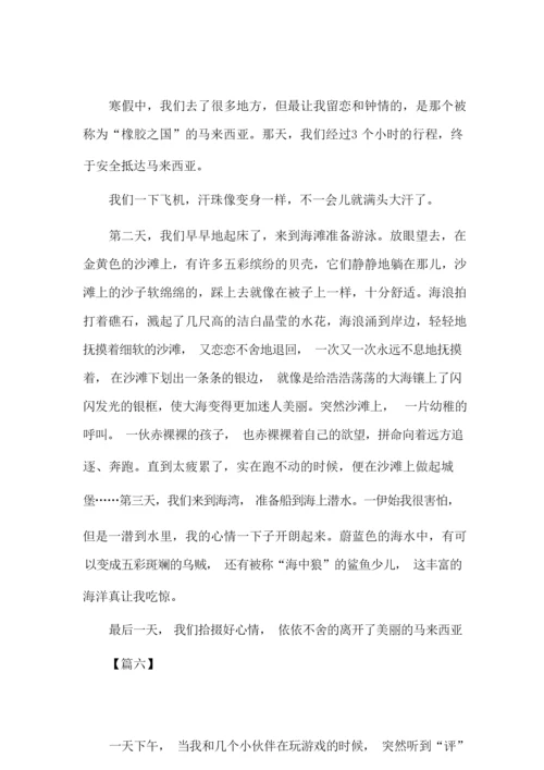 我的寒假生活周记300字高中范文.docx