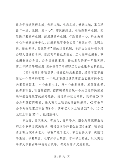 赴辽宁盘锦考察学习体会 (3).docx