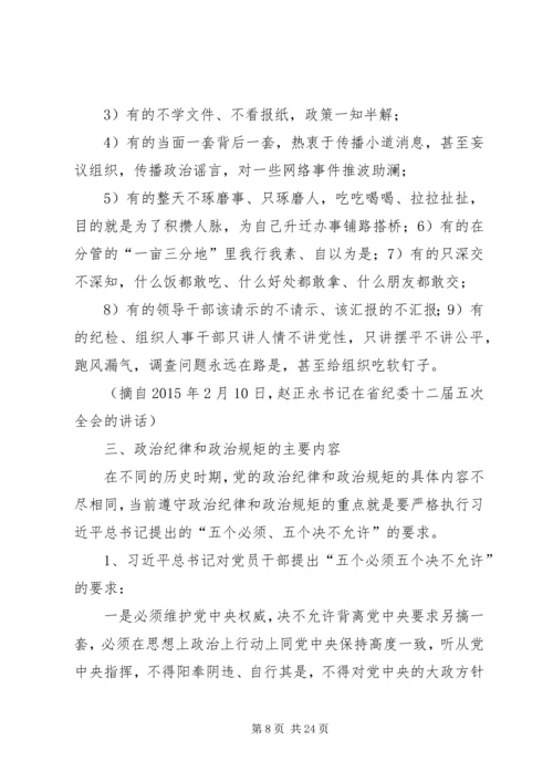 学习党纪党规,做讲规矩、有纪律的合格党员.docx