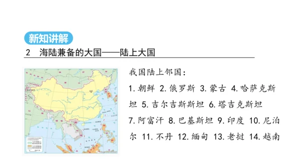 1.1疆域（第1课时课件22张） -2024-2025学年人教版地理八年级上册