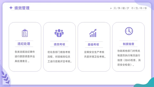 紫色时尚商务人力资源年终工作总结工作计划PPT