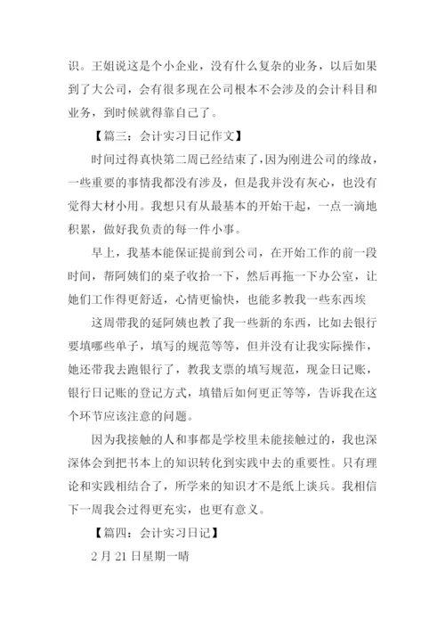 财务会计实习日记.docx