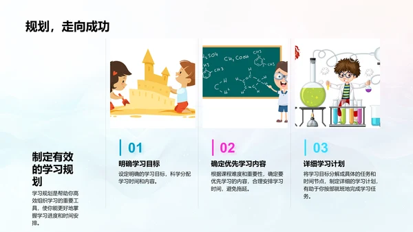 初一学习策略讲座PPT模板