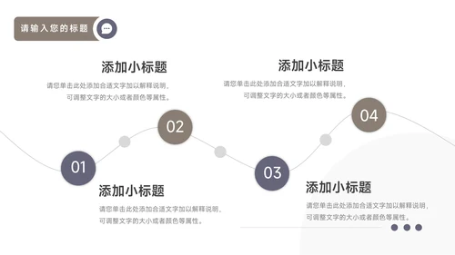 紫色图文实用欧美销售数据分析PPT模板
