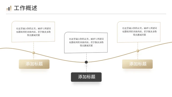 商务黑金风工作总结汇报通用PPT模板