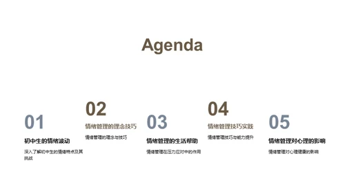 初中生情绪驾驭法