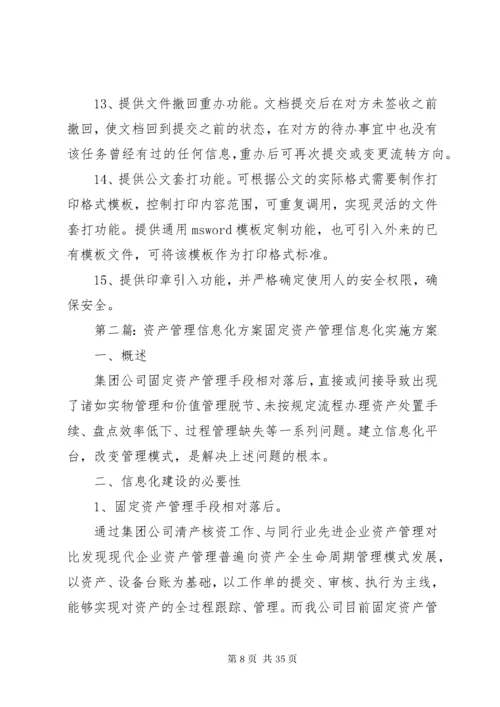 信息化管理方案.docx