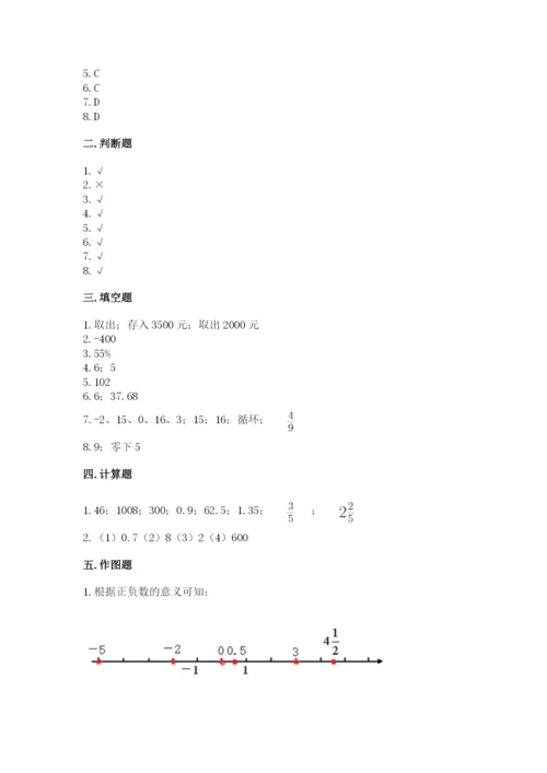 冀教版小升初数学模拟试卷精品【满分必刷】.docx