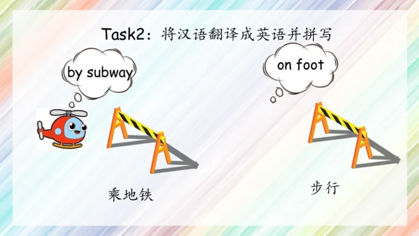 Unit2 Ways to go to school复习课件（共40张PPT）