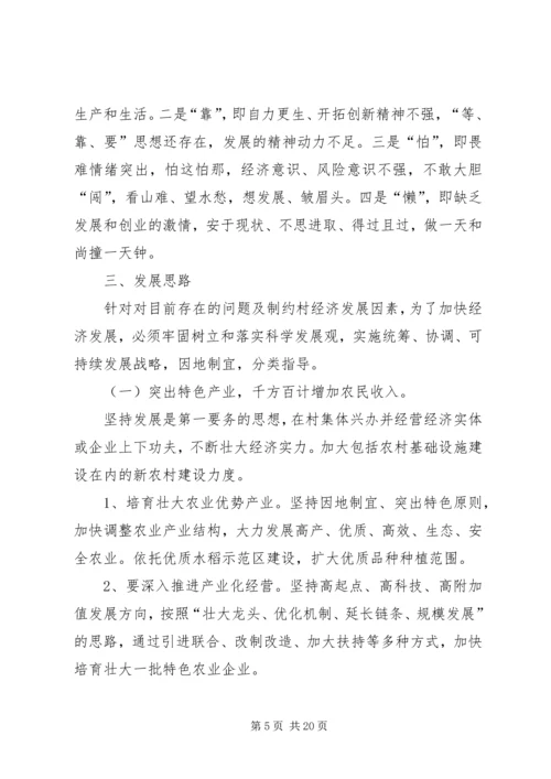 村工作计划及思路 (2).docx