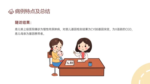 褐色卡通简约儿科疑难病例培训PPT课件病例讨论