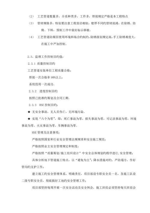 标准工艺管道安装监理标准细则要点.docx