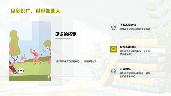 阅读习惯养成报告PPT模板