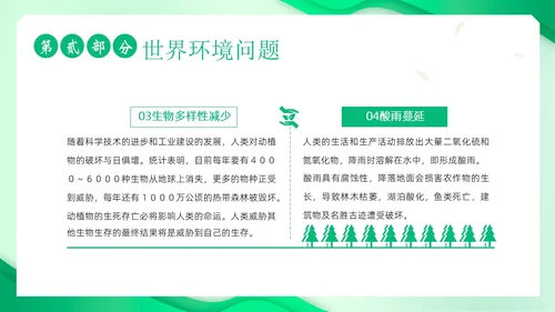 世界环境日保护环境爱护地球卫生环境日PPT课件