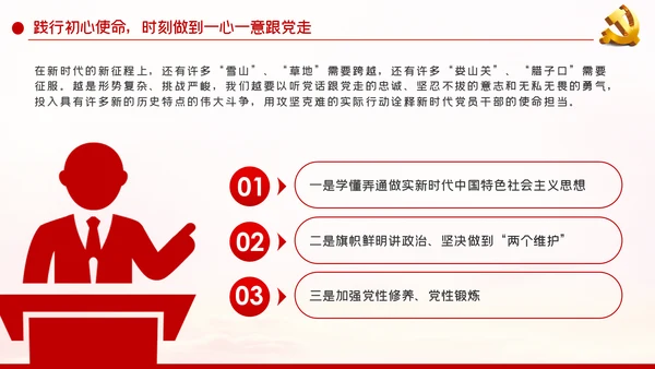 知党史听党话跟党走做新时代合格党员干部