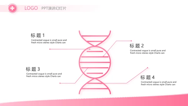 粉色丝带妇科工作总结汇报动态PPT