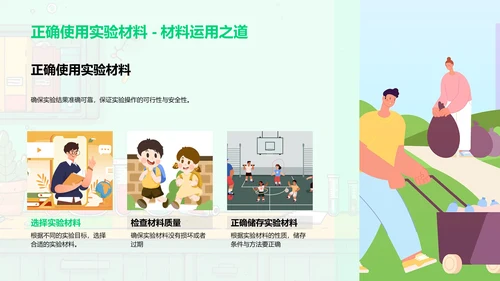 科学实验解析PPT模板