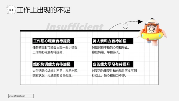 橙色年3D风终总结年末汇报PPT套装