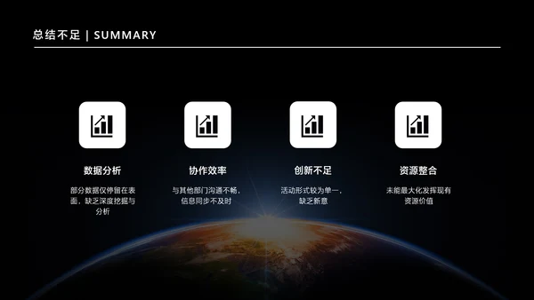 黑色简约风企业工作周例会