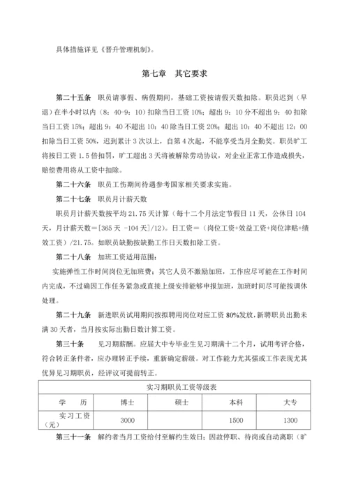 互联网公司薪酬标准体系设计专项方案及统一标准.docx