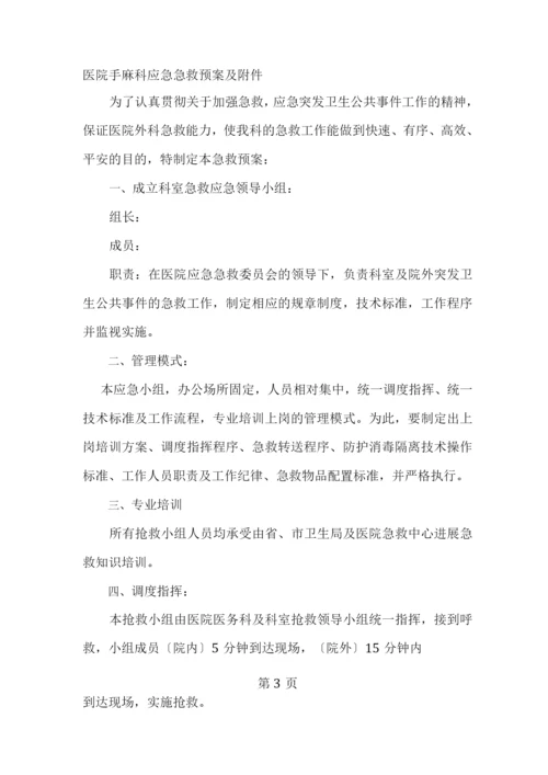 麻醉科应急预案抢救程序.docx