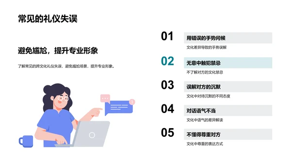 商务礼仪跨文化训练PPT模板