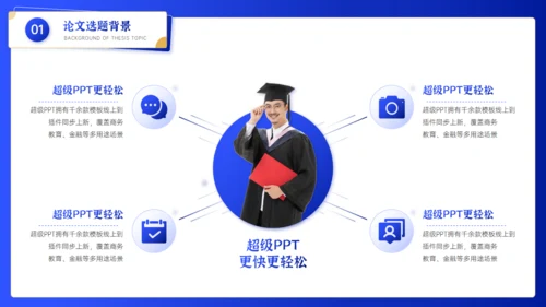 大学论文毕业答辩博士学位通用PPT模板